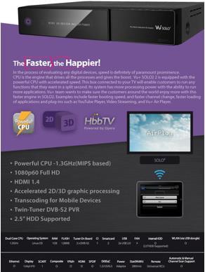 Produktbild Vu+ Solo2, Linux basierter Twin HD-SAT Receiver (DVB-S2)