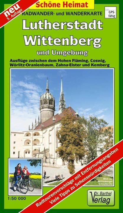 Produktbild Doktor Barthel Karte Lutherstadt Wittenberg und Umgebung