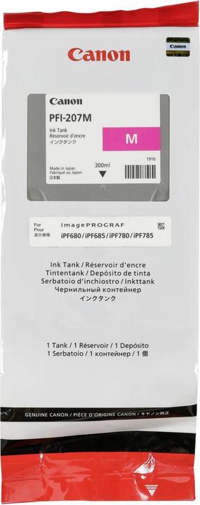 Energy Label Canon Pfi-207m (M)