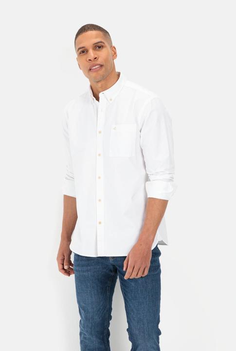 Produktbild Camel Active Oxford Langarmhemd aus nachhaltigem Organic Cotton (4XL)