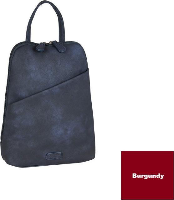 Actual product image Piace Molto Selin City Backpack Burgundy