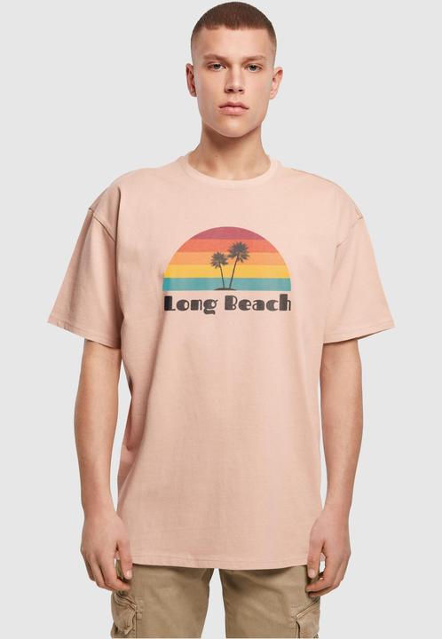 Actual product image Merchcode Long Beach Heavy Oversize Tee-BY102 - 118089 (XL)