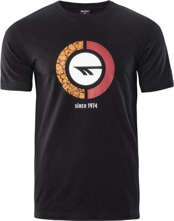 Actual product image Hi-Tec Rakan black men's t-shirt. XL (XL)