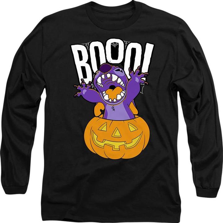 Lilo & Stitch Laughing Pumpkin TShirt (XXL)