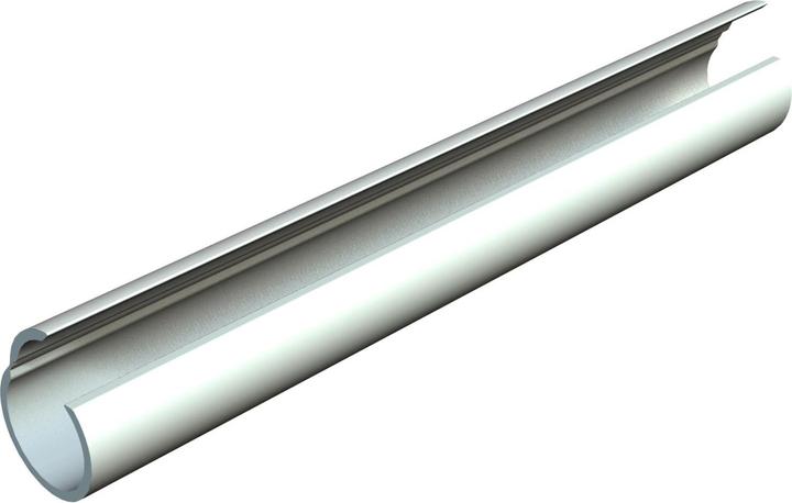 Actual product image OBO Bettermann Quick-Pipe type 2953, M32, length 2 m, light grey (Duct, 200 cm)