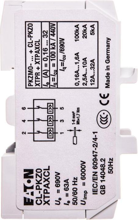 Actual product image Eaton Current limiter PKZM