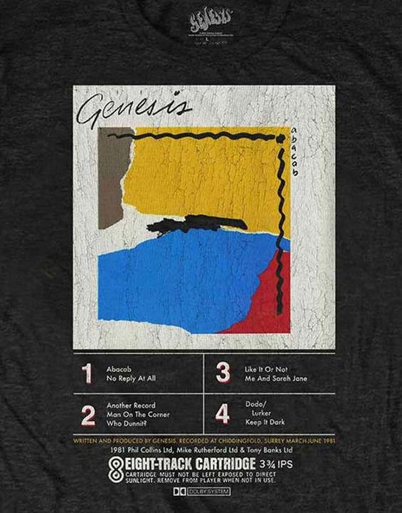 Immagine prodotto Universal Textiles Maglietta unisex per adulti ABACAB 8 Track (L)