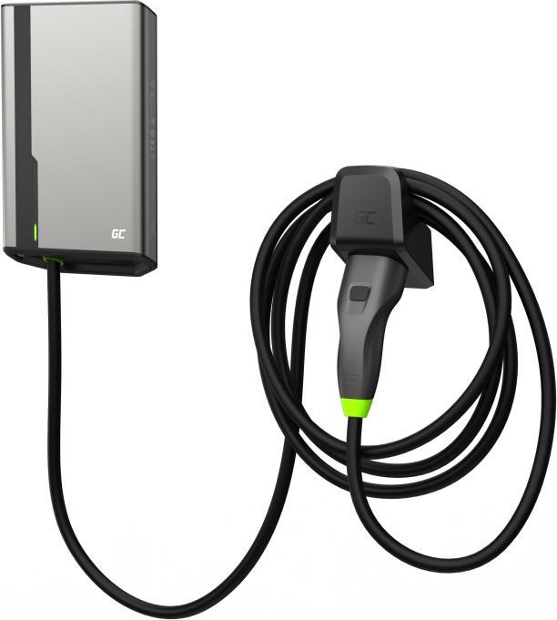 Image du produit GreenCell GC EVGC021B2275 - Wallbox, 3,6 - 22 KW, 7,5 m, NFC (Type 2, 22 kW, 32 A)