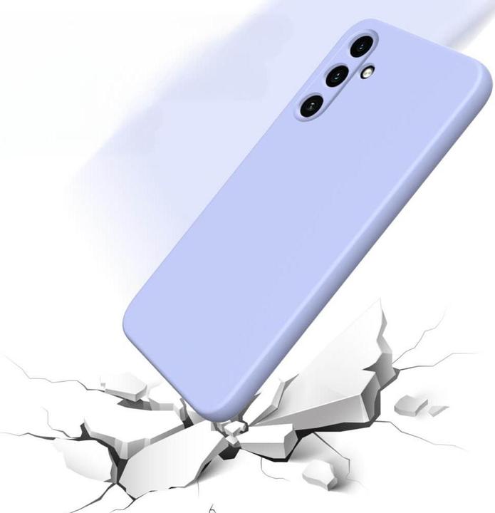 Produktbild Cover-Discount Galaxy A55 - Silikon Gummi Hülle violett (Samsung Galaxy A55)