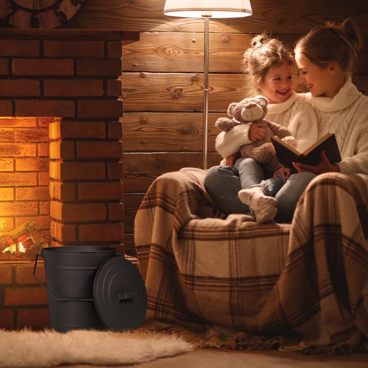 Actual product image Relaxdays Ash bin (32.5 x 28 x 34 cm)