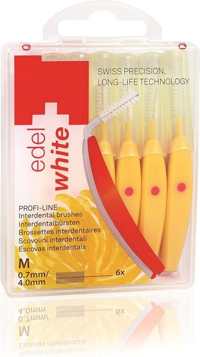 Edel + White Interdentalbürsten M 0.7mm 6 Stk. (6 x, 0.70 mm)