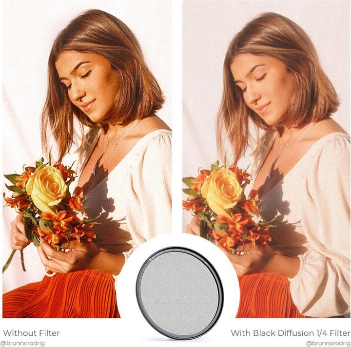 Immagine prodotto K&F Concept Magnetic 1/4 Black Mist Filter Nano X 49mm (KF-1816) (101.60 mm, Filtro nebbia nero)