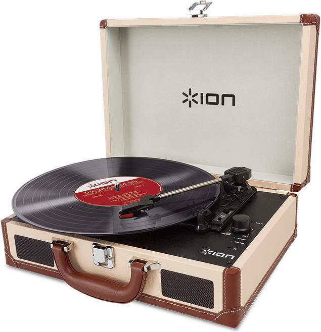 Produktbild ION Audio VINYL MOTDELUXE - Portable Suitcase Turntable