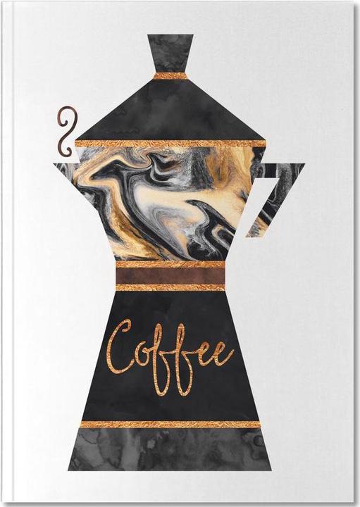 Image du produit Juniqe Coffee - Café (A5, À rayures, Couverture rigide)