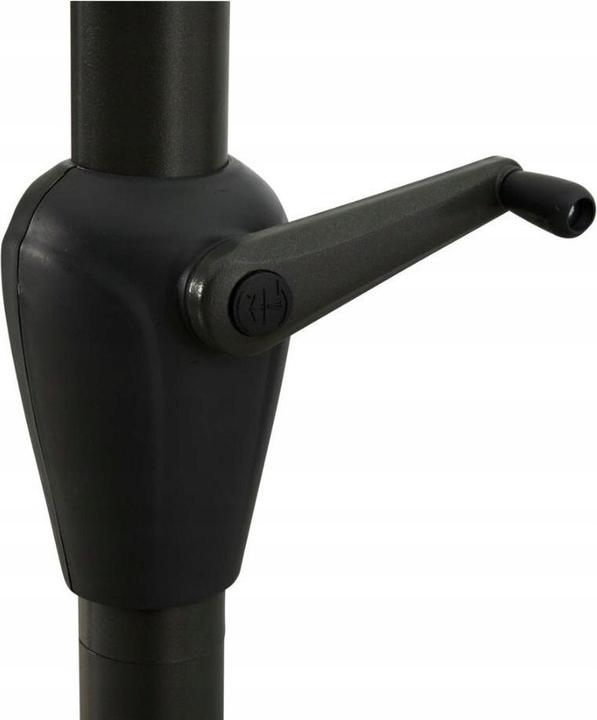 Image du produit Extralink Schwarzwald Gartenschirm Klappbar 3m Gross Graphit L-0720-3m