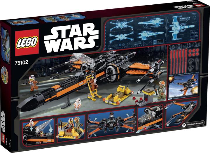 Immagine prodotto LEGO Star Wars Poe's X-Wing Fighter (75102, LEGO Star Wars)