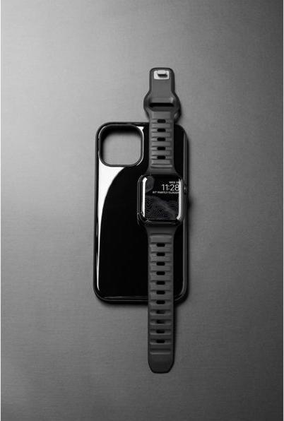 Produktbild Nomad Sport Strap V2 44mm/42mm (44 mm, 42 mm, 45 mm, 49 mm, Silikon, Aluminium)