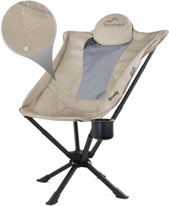 Actual product image Normani Campingstuhl mit Getränkehalter Burnaby - 9699
