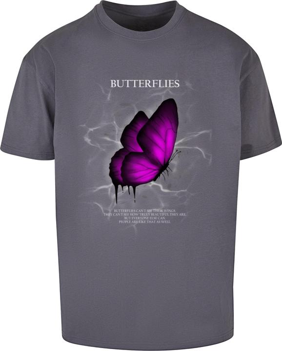 Merchcode Butterflies Heavy Oversized Tee - 117179 (L)