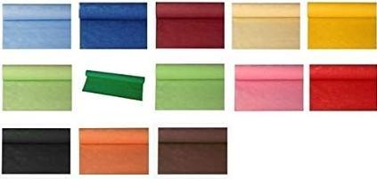 Actual product image Papstar Paper tablecloth with damask embossing (120 x 800 cm)
