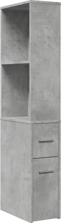 Produktbild VidaXL Badschrank Schmal mit Rollen (22 x 41 x 135 cm)