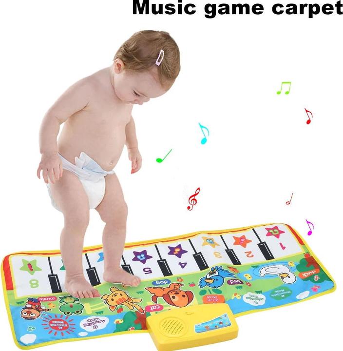 Image du produit Activity Board tapis de piano, le sol bambin jouer du clavier de musique tapis de danse grande musique