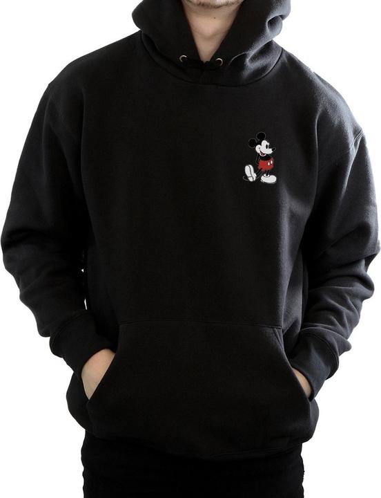 Immagine prodotto Disney Mickey Mouse Kickin Retro Chest Felpa con Cappuccio Uomo (3XL)