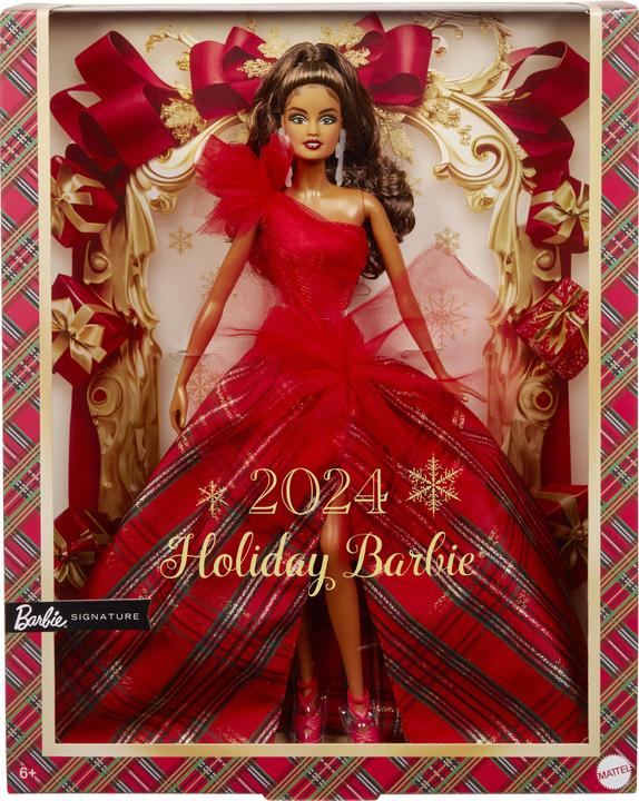 Image du produit Mattel Ppe Chatain Joyeux Noel Barbie