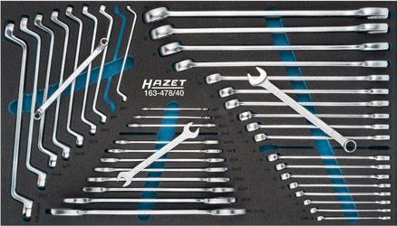 Actual product image HAZET Tool trolley 179NXXL-7/340 W959xD518xH1020mm 600 kg 7 drawers 340 pieces sheet steel (340 x)