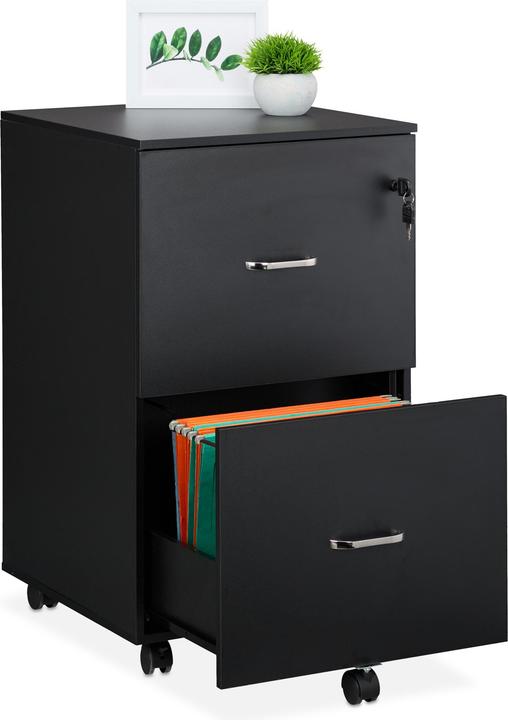 Produktbild Relaxdays Rollcontainer mit Hängeregister