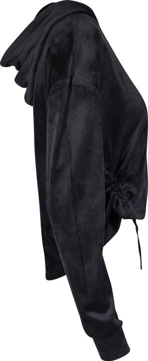 Immagine prodotto Urban Classics Felpa con cappuccio corta da donna in velluto (L)