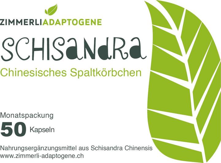 Nutritional values and ingredients Zimmerli Adaptogene Schisandra Capsules 50 Capsules (1 Piece, Capsules, 25 g)