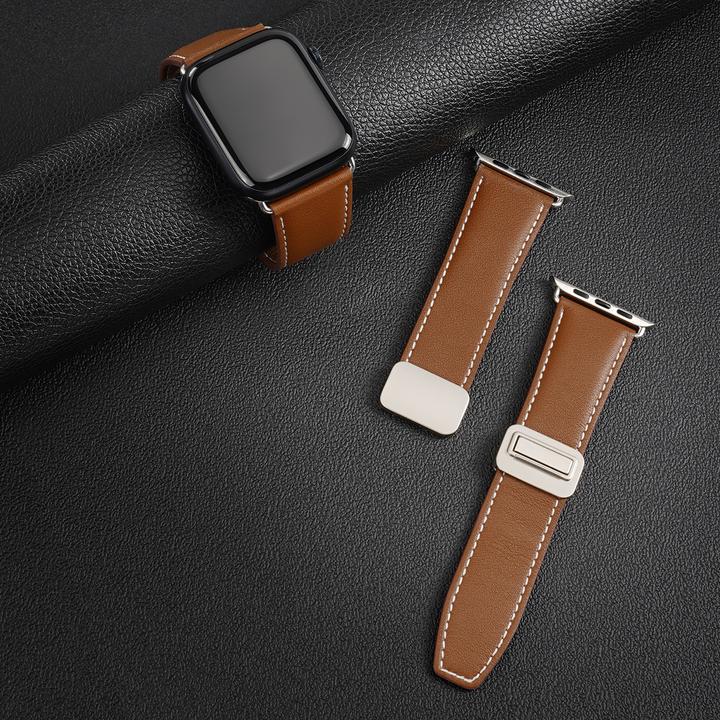 Produktbild Dux Ducis YA Armband (45 mm, 44 mm, 42 mm, 49 mm, Echtleder)