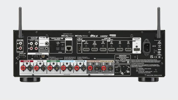 Actual product image Denon AVR X1800H (7.2 channels, FM)