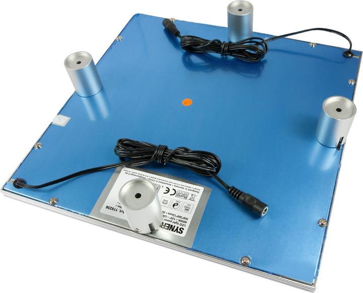 Actual product image Synergy 21 LED Light Panel add mounting kit cylinder for PRO V3 Panel white