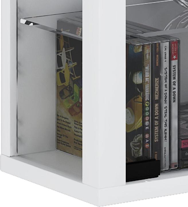 Actual product image VCM Collection wall display case wood glass Vitrosa Maxi (59 x 18 x 114 cm)