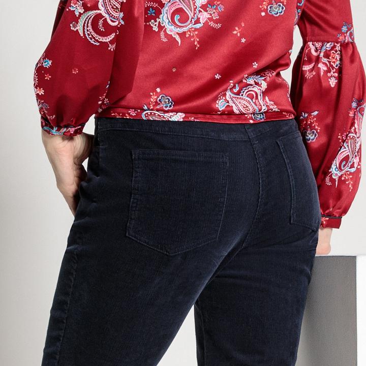 Actual product image Anne Weyburn Corduroy trousers with stretch (50)