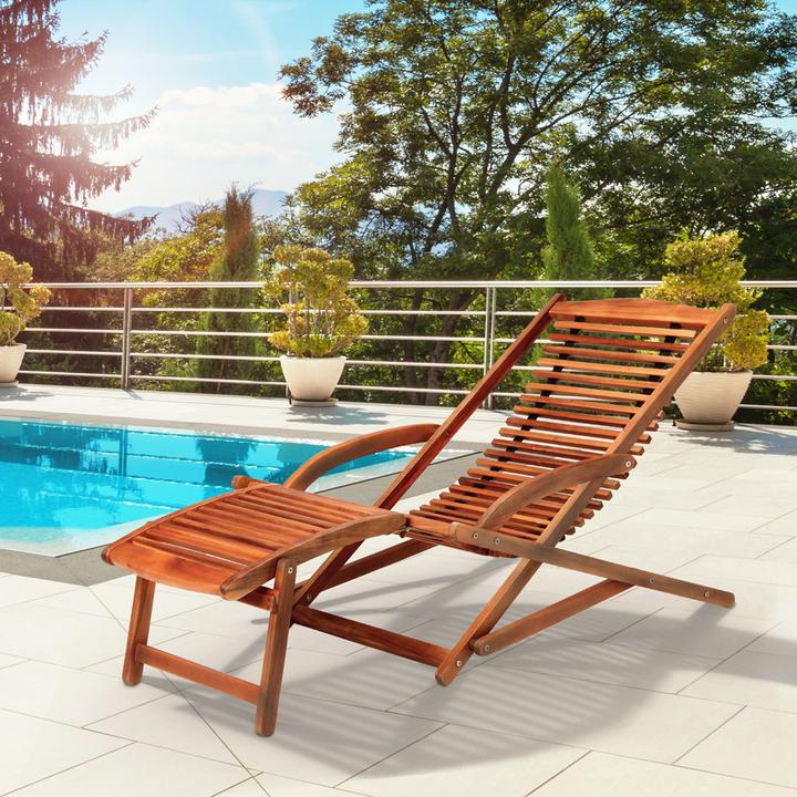 Actual product image Casaria Sun lounger (152 cm)