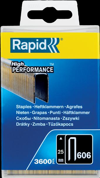 Etichetta energetica Rapid Tipo 606 Pinze posteriori strette 25 mm (3600 x)