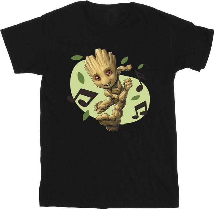 Guardians Of The Galaxy Groot Musical Notes TShirt (XL)
