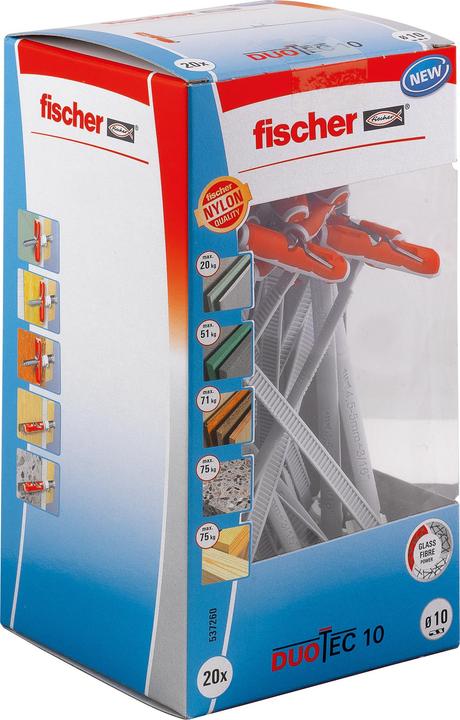 Produktbild Fischer Fisc D?bel SX 10x50 HV K 2 52180 (20 Stk.)