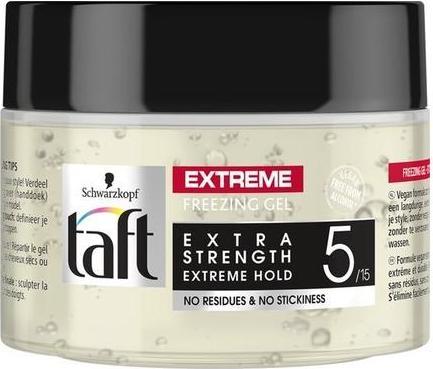 Produktbild Schwarzkopf Taft Extreme Freezing Gel Hold 5 200 Ml (Haargel, 200 ml)