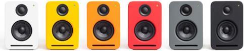 Produktbild nocs NS2 Air Monitors, AirPlay Aktivlautsprecher, Gelb
