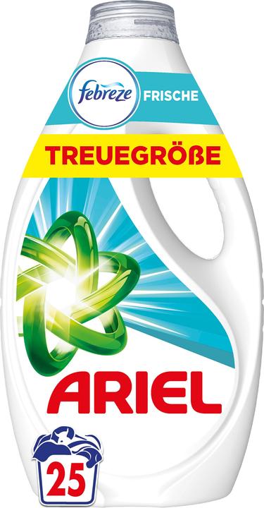 Ariel Mit der Frische von Febreze (25 Washing cycles, Liquid detergent)