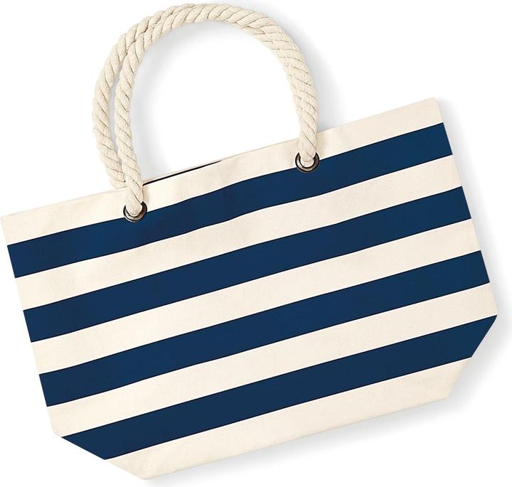 Actual product image Westford Mill Boardwalk Striped Tote Bag (22 l)