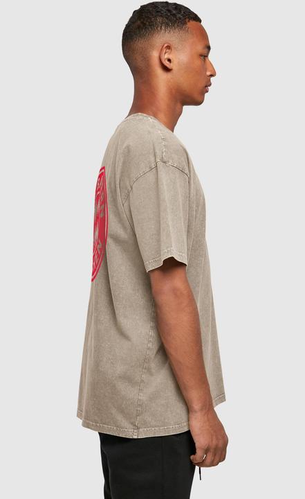 Image du produit FC Bayern München Mia San Mia Red Acid Washed Heavy Oversize Tee - 111611 (L)