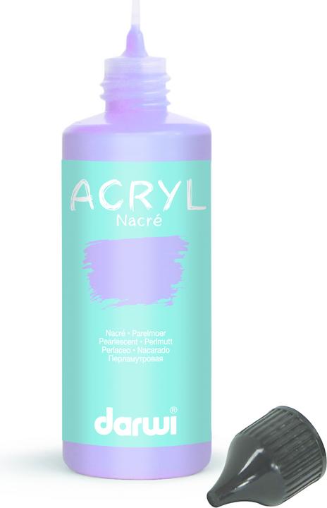 Immagine prodotto Clairefontaine Madreperla acrilica (Madreperla viola, 80 ml)