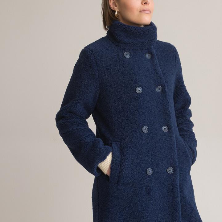Produktbild Anne Weyburn Bouclé-Mantel mit Knopfverschluss (44)