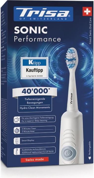 Image du produit Trisa performance sonore (Brosse à dents sonique)