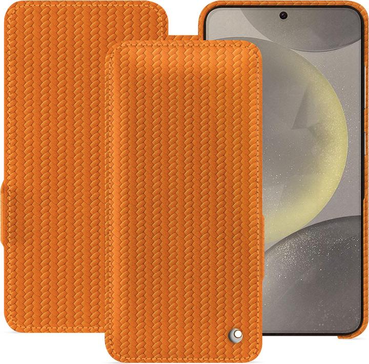 Actual product image Noreve Horizontal leather flap shell (Samsung Galaxy S24)